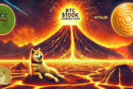 DOGE spada, PEPE pozostaje silny, a MTAUR rośnie pomimo spadków na rynku