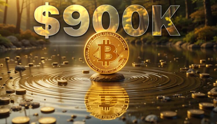 Założyciel Crypto wyznacza szalony cel 900 tys. dolarów dla Bitcoina, twierdząc, że kapitalizacja złota to 18 bilionów dolarów. Jak wpłynie to na altcoiny?