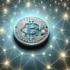 Bitcoin w sieci cyfrowej.