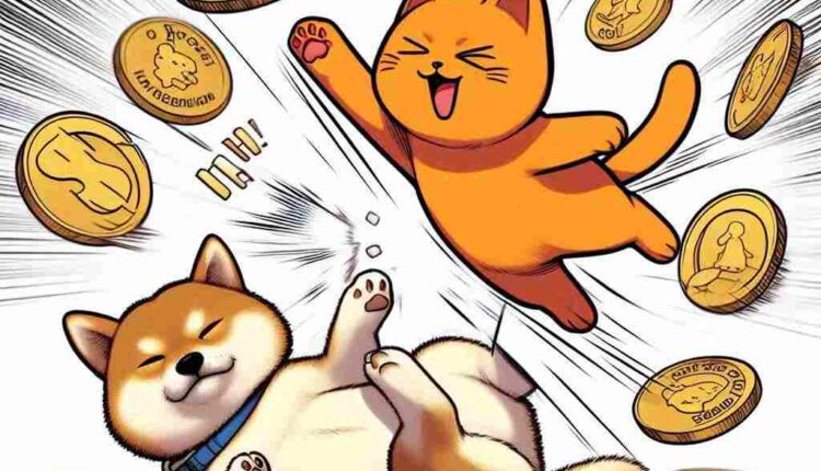 Gdy Popcat i Floki lecą w dół, uwagę inwestorów przyciąga inny memecoin