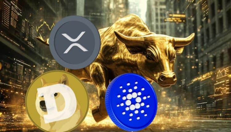 Prognozy na hossę w 2025 rok. Czy Cardano, Dogecoin, XRP i XYZVerse zdominują rynek?