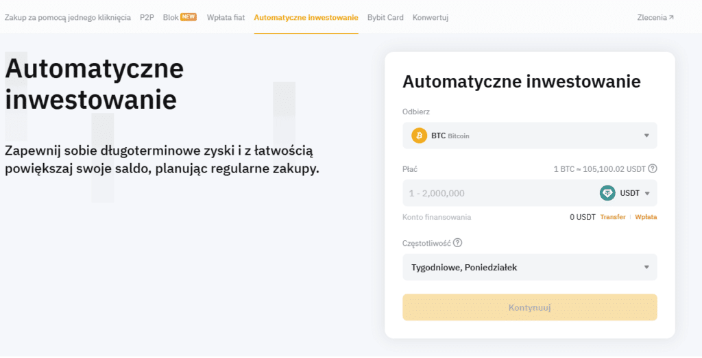 DCA na Bybit