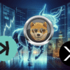 Kaspa, Dogen, XRP, w tle byk.