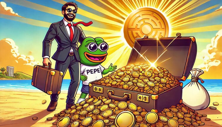 Użytkownik za pomocą PEPE zamienił 3 tys. dolarów w 73 mln: czy ta przedsprzedaż to kolejna kumulacja?