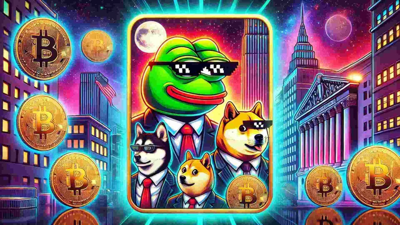 Grafika promująca Wall Street Pepe.