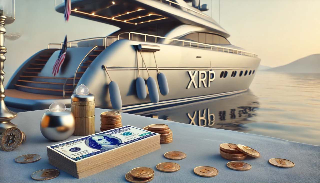 jacht z oznaczeniem xrp