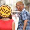 Mem z Donaldem Trumpem i XYZ.