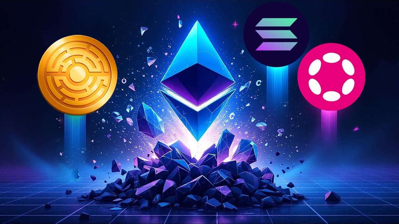 Ethereum spada w stronę 3200 dolarów. 3 Altcoins ustawione, aby zabłysnąć w kolejnym etapie wzrostu