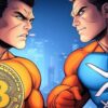 bitcoin xrp walka kreskówka