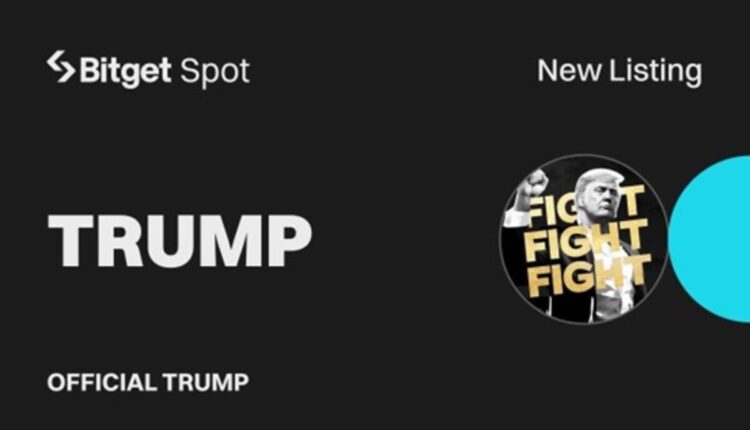 Bitget, jedna z pierwszych giełd, która wprowadziła OFFICIAL TRUMP do handlu spot