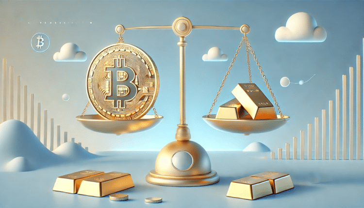 Ile będzie kosztował Bitcoin gdy zdetronizuje złoto?