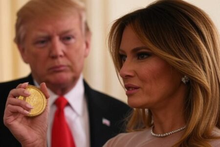 Jak Melania Trump zrujnowała rynek krypto. „Bitcoin byłby już po 150 000 dolarów”