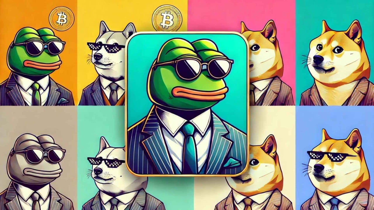 Grafika promująca Wall Street Pepe.