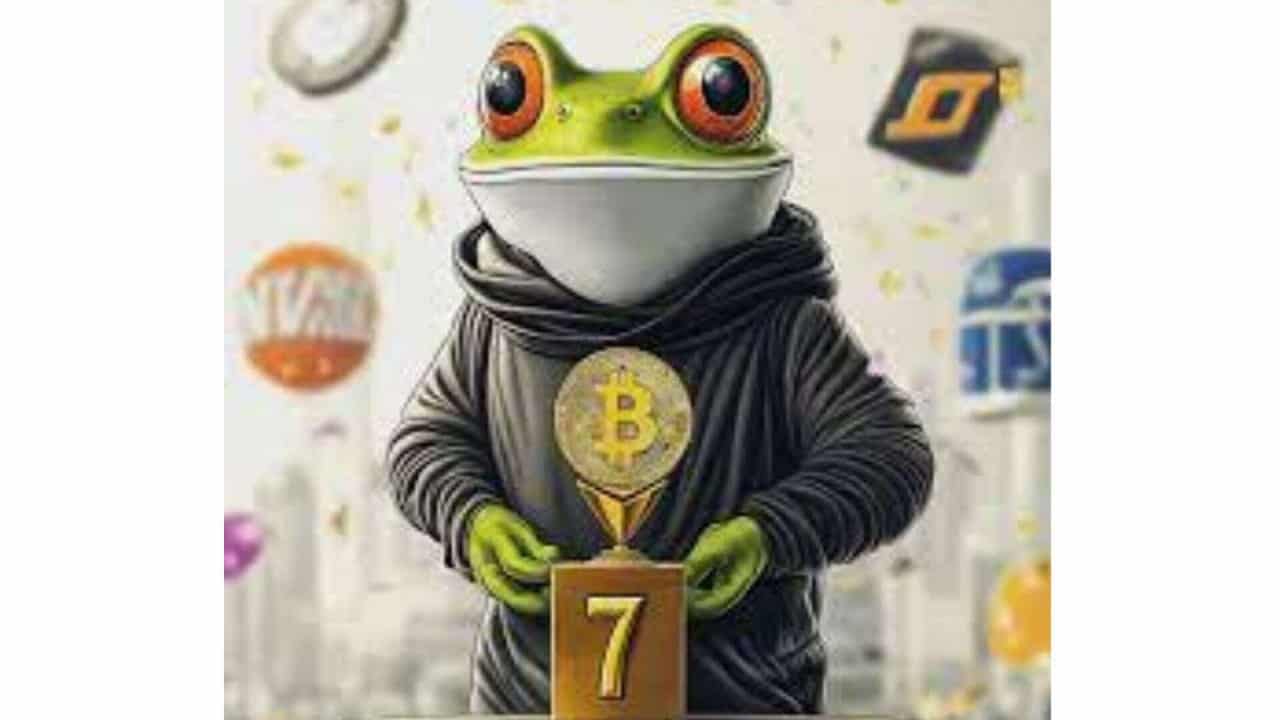 Grafika promująca Wall Street Pepe.