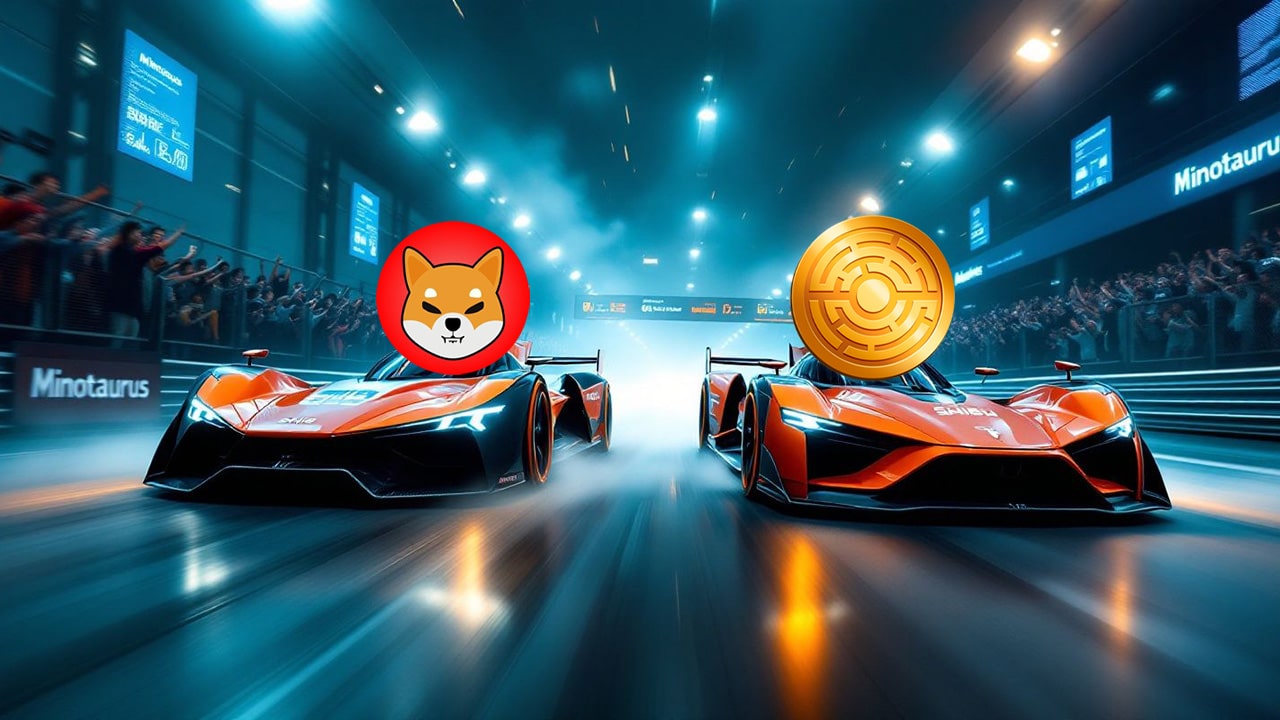 Cena Shiba Inu skacze o ponad 13%. Wzrost do 1 USDT na nowym Altcoinie Minotaurus do ceny Dwarf SHIB