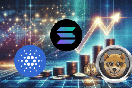 Kryptowalutowe wieloryby zwracają uwagę na potencjał wzrostu Dogen o 30 000%. W porównaniu do Solany i Cardano wypada lepiej