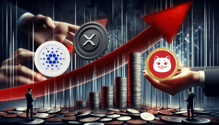 Posiadacze ADA i XRP spoglądają w kierunku Catzilla.