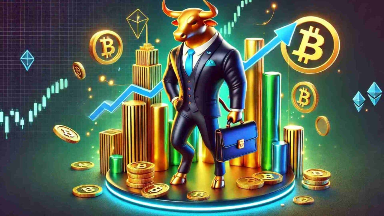 Grafika promująca BTC Bull.