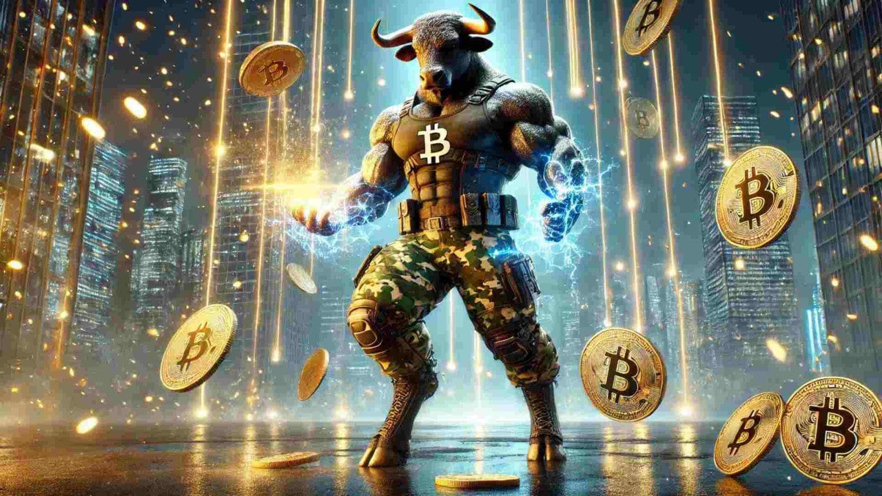 Grafika promująca BTC Bull.