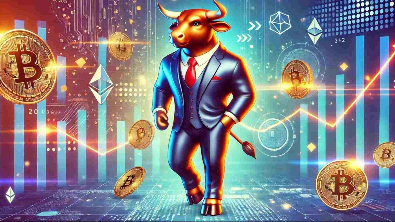 Grafika promująca BTC Bull.