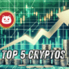 Catzilla wśród TOP 5 kryptowalut gotowych na wzrost.
