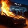 tesla protesty elon musk doge