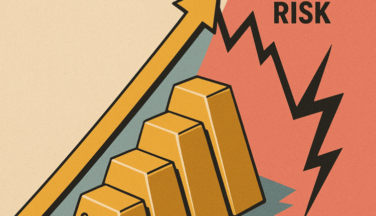 Cena złota nie do zatrzymania? Tylko w pierwszym kwartale 2025 roku + 17%
