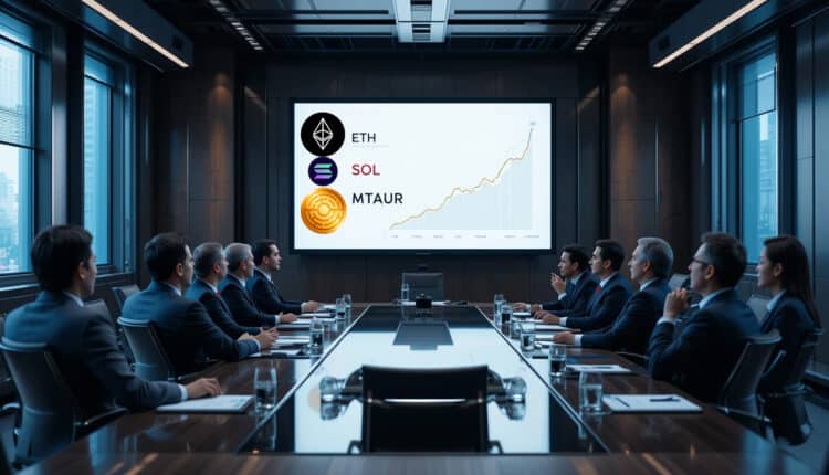 Instytucje wolą ETH od SOL? Analitycy twierdzą, że MTAUR może osiągnąć 10 USDT!