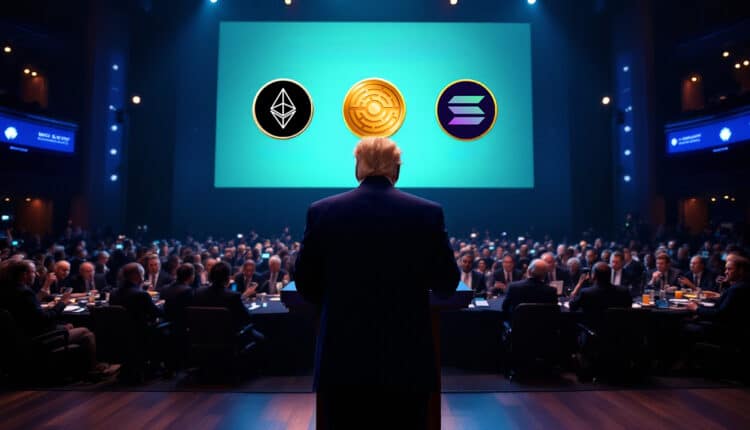 Trzy najlepsze monety, które mogą otrzymać najwięcej z rezerwy kryptowalut Trumpa – ekspert prognozuje wzrost nawet o 500%