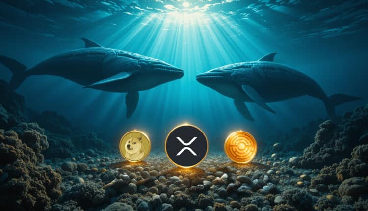 Wieloryby kupują XRP i DOGE – wzrost o 1000% jest nieunikniony? MTAUR może powtórzyć ruchy XRP i DOGE!