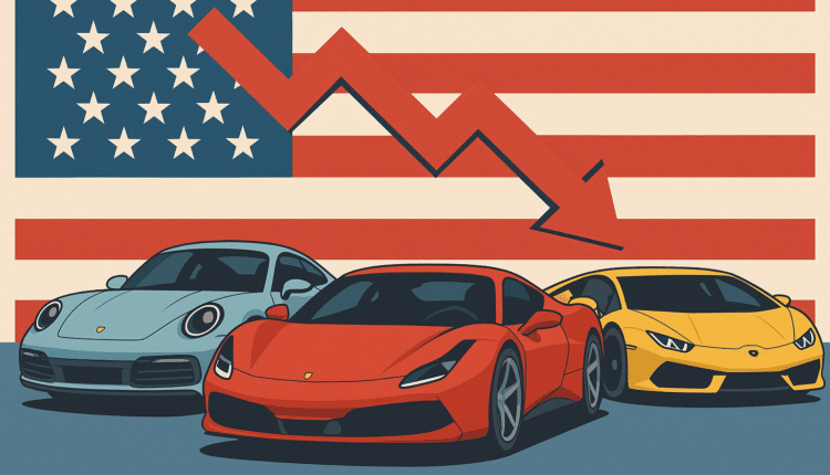 cła na import aut w usa