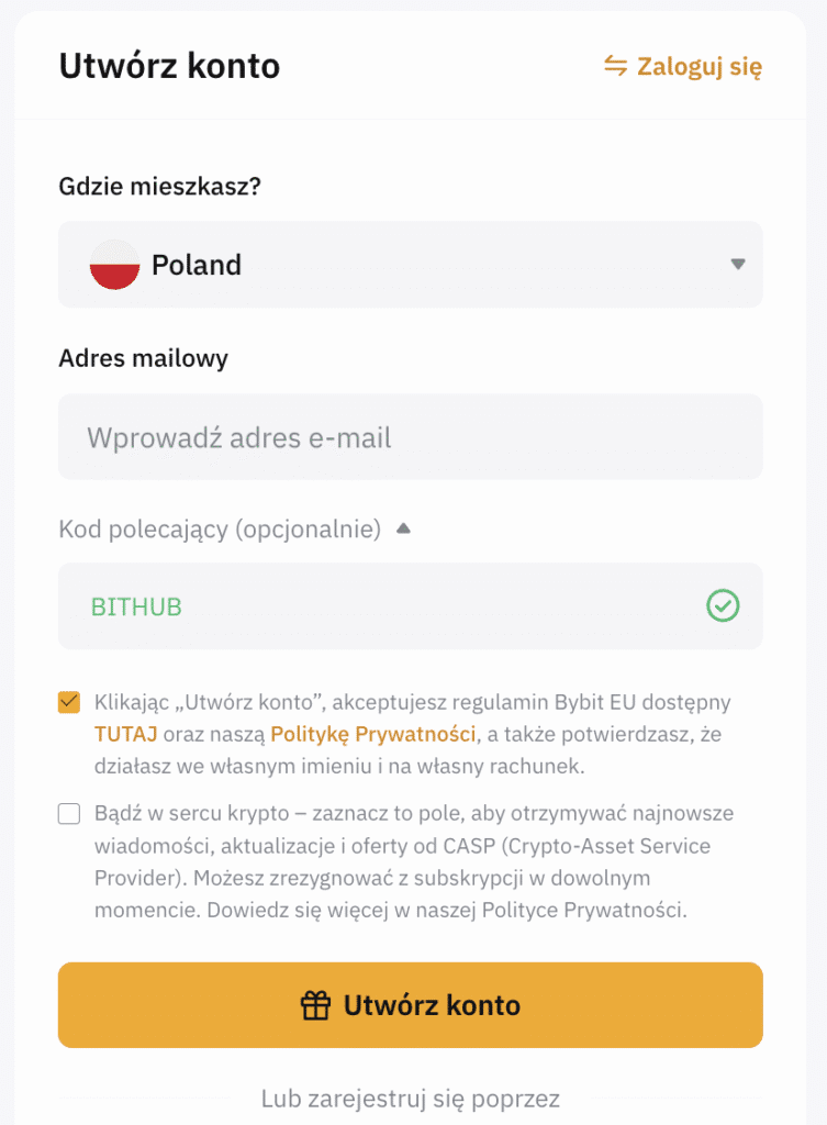 bybit kod polecający