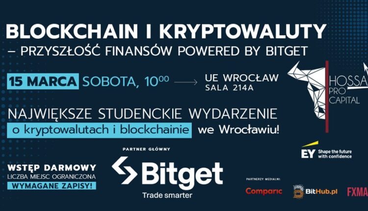Już w tę sobotę – konferencja „Blockchain i kryptowaluty – przyszłość finansów powered by Bitget”!