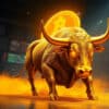 Cena Bitcoina wraz z pojawieniem się tego wzorca zbliża się do byczego wybicia o 80%.