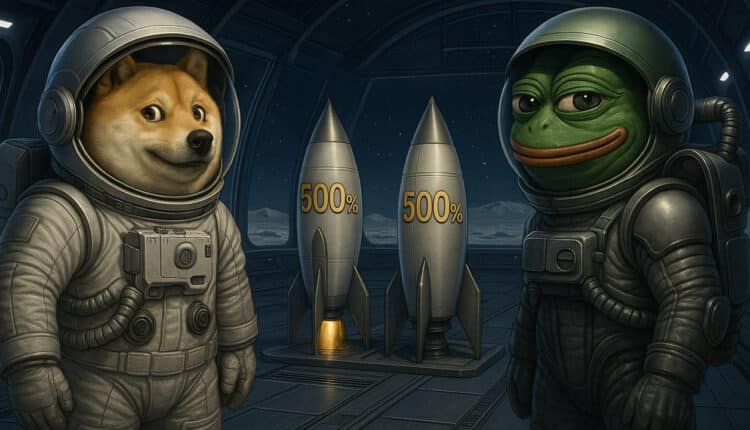 DOGE i PEPE w obliczu kolejnego wielkiego przebicia do 500%. Kto następny?