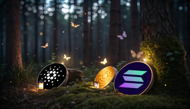 MTAUR, SOL i ADA. Czy to altcoiny, które są na skraju wielkiego kwietniowego przełamania?