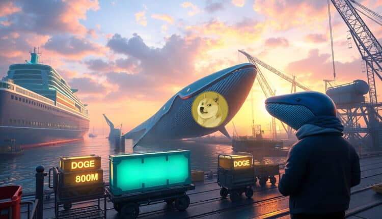 W ciągu dwóch dni DOGE o wartości 800 mln dolarów znalazł nowych nabywców. Wieloryby opuszczają stare pozycje i dostrzegają nowe możliwości