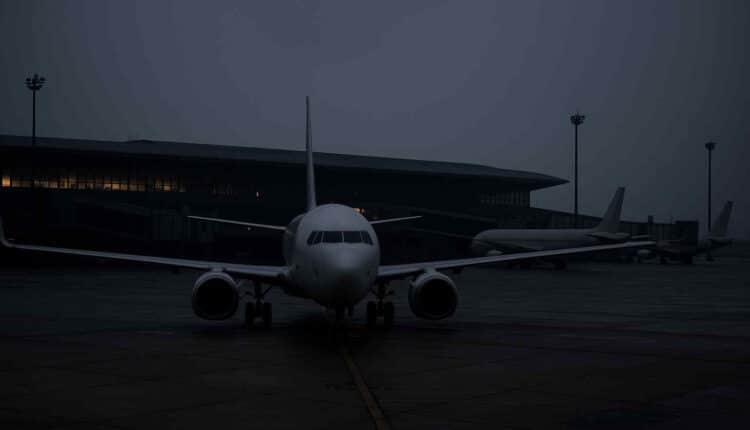 awaria prądu na lotnisku