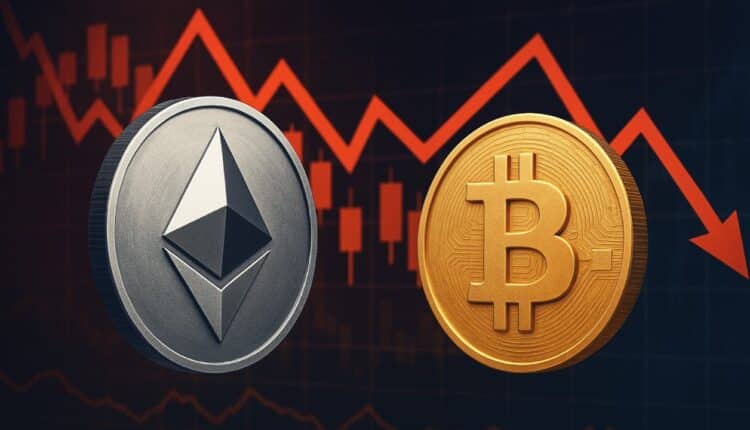 Trump „kupił dołek” na ETH… który spadł o 40%. Teraz wspiera BTC. Czas uciekać?