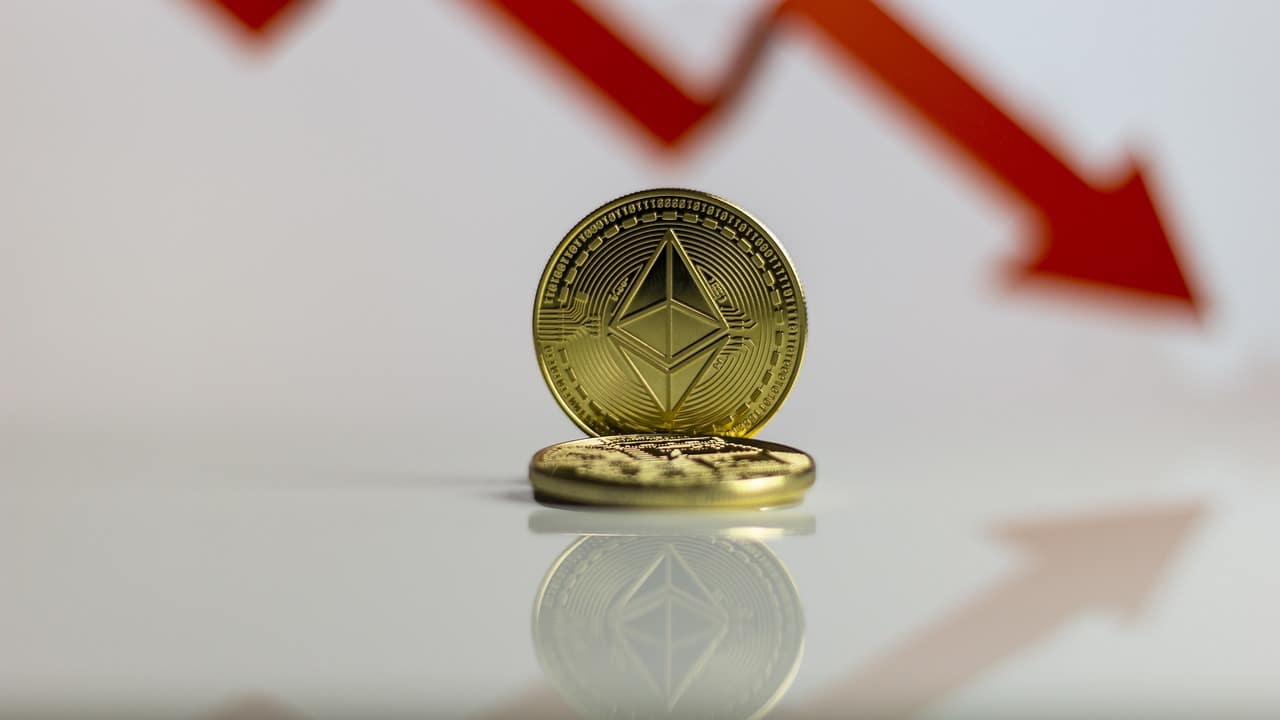 Ethereum spadki