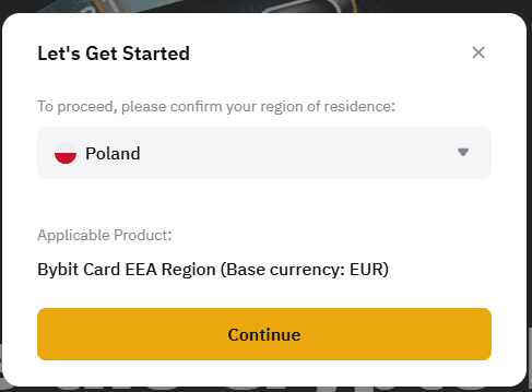 jak założyć kartę bybit