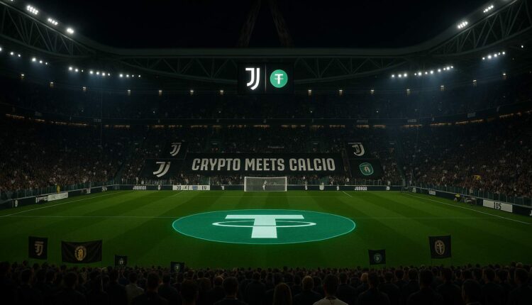 juventus tether sponsoring