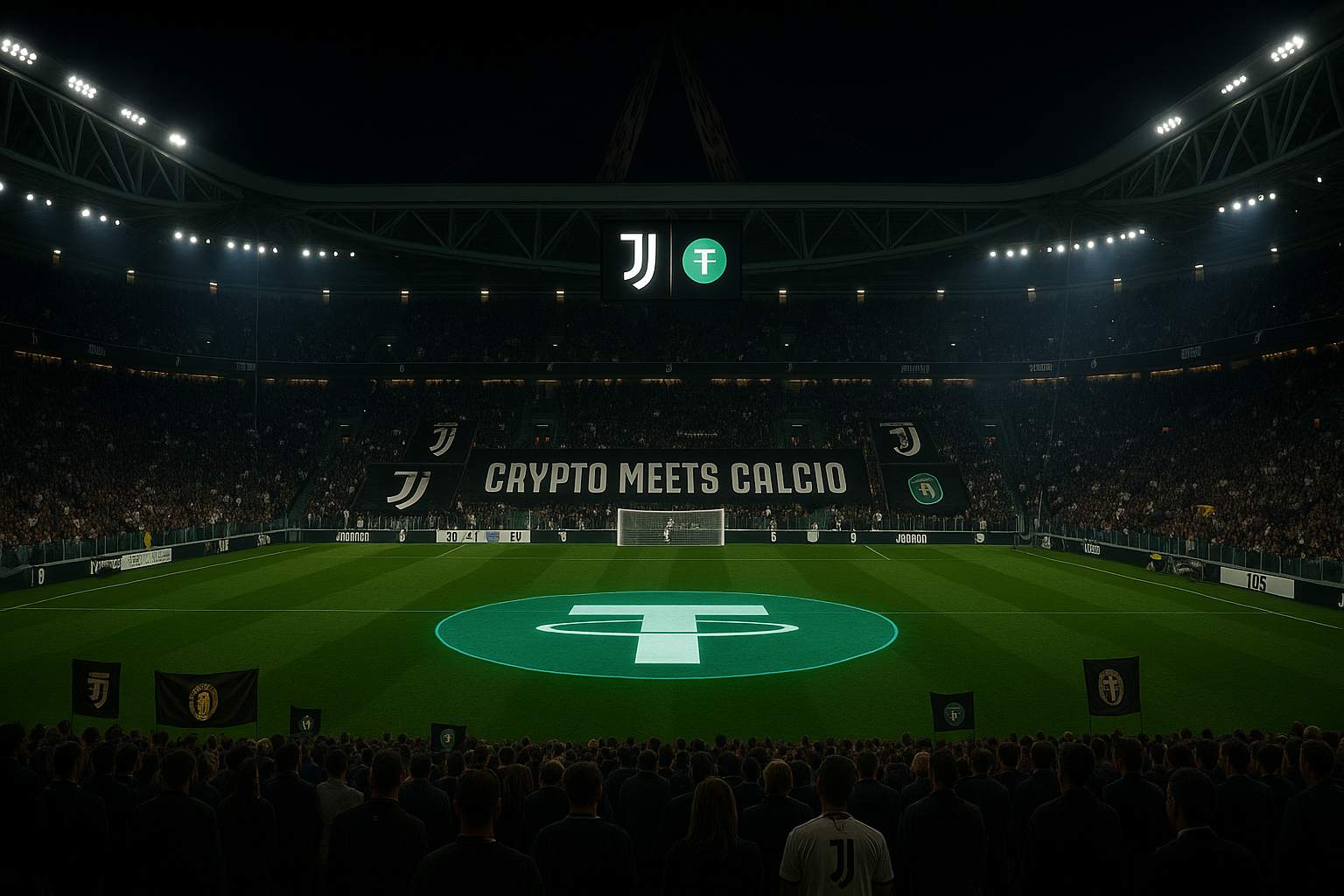 juventus tether sponsoring