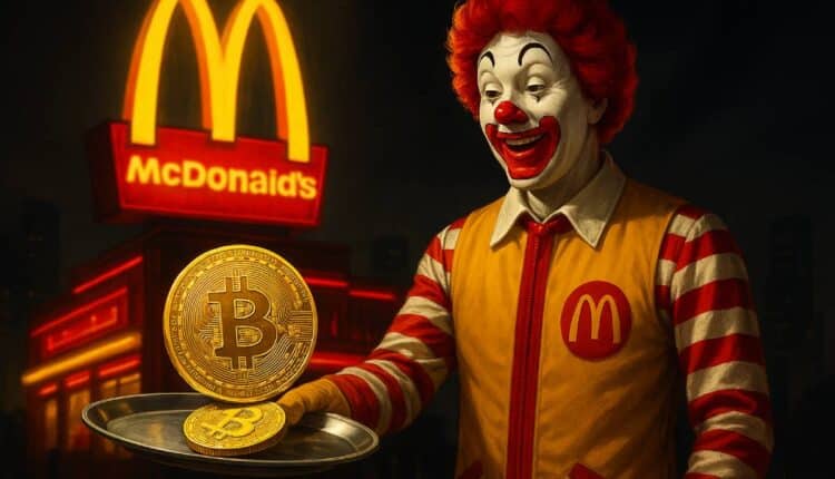 Bitcoin w menu McDonald’s? Nie tym razem. Dlaczego gigant uciekł od BTC?