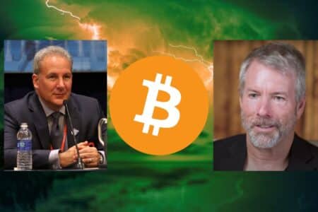 Michael Saylor wskazuje główną siłę napędową Bitcoina. Peter Schiff sądzi, że to go zabije. Kto ma rację?