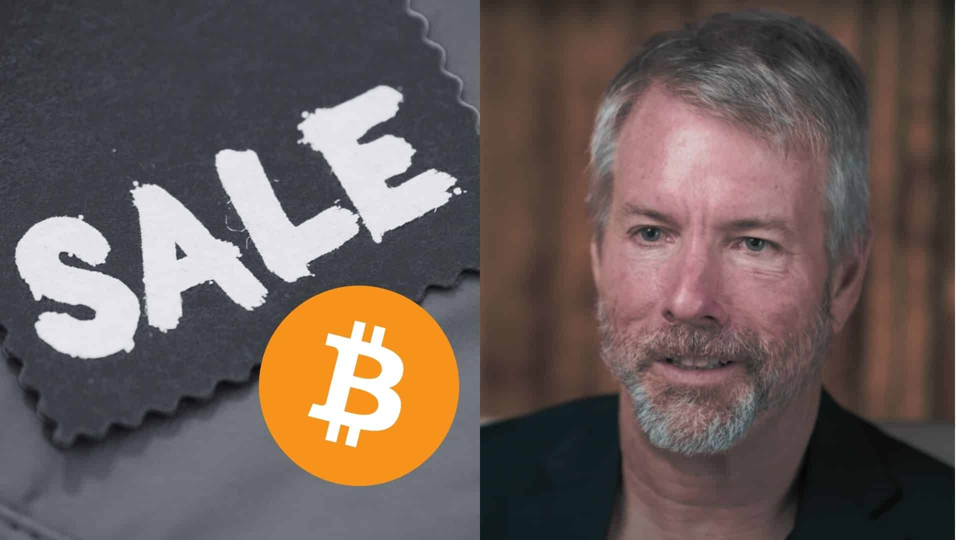 Michael Saylor, sprzedaż BTC