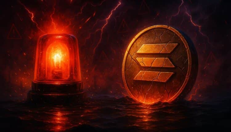 Cena Solany w górę, ale uwaga: czerwony alarm. Na rynek trafiło prawie 200 000 tokenów SOL