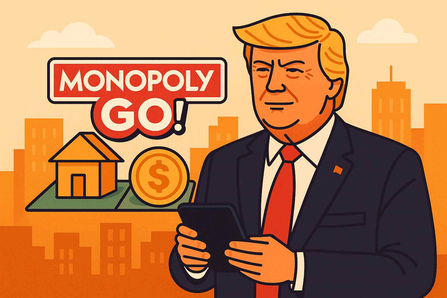 trump monopoly go