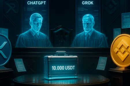 Lepiej wydać 10 000 USD na XRP czy BNB? Oto co mówią ChatGPT i Grok AI