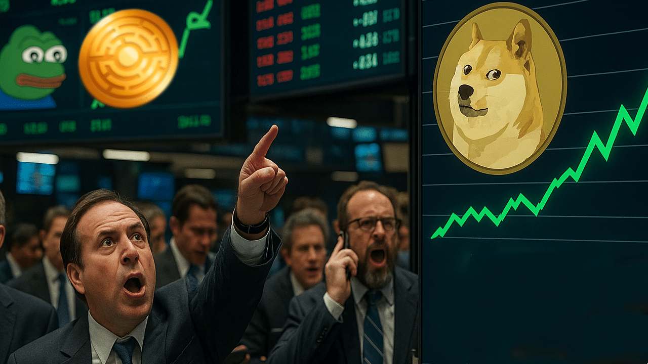 Dogecoin na skraju byczego przełomu. Co dzieje się z innymi memecoinami?